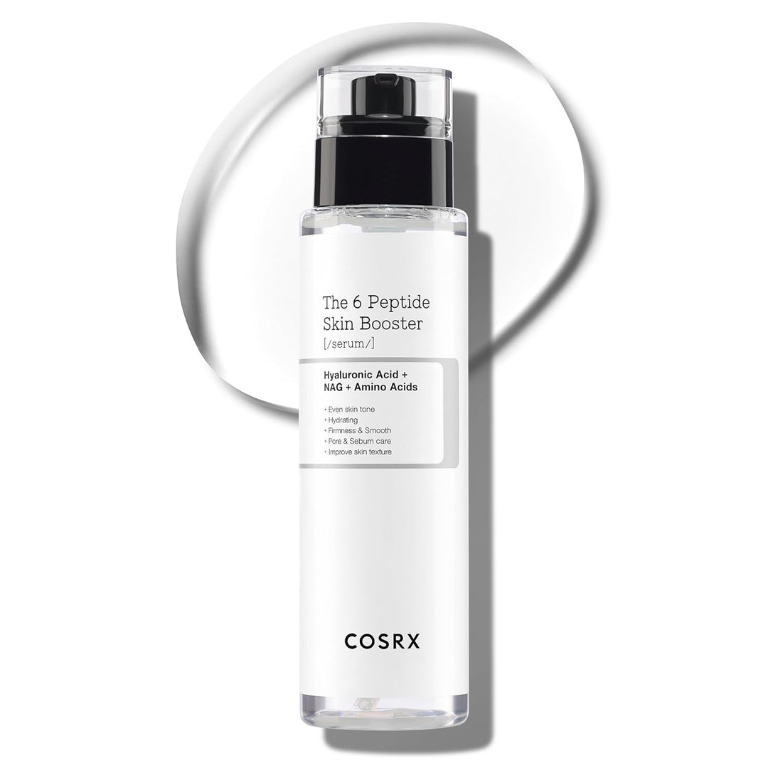 COSRX 6X Peptide Collagen Skin Booster Toner Serum for Dull &amp; Uneven Skin, Preps Skin with Copper Peptides, GHK-Cu, Skin Renewal Boosting Facial Essence, Korean Skin Care, 5.07 Fl.Oz