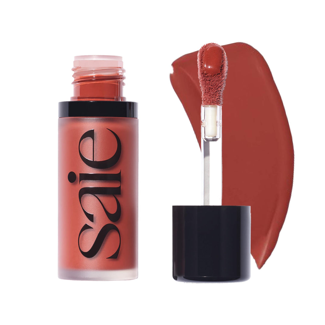 Saie Dew Liquid Blush for Cheeks - Hydrating Cream Blush Stick with a Blendable + Buildable Formula