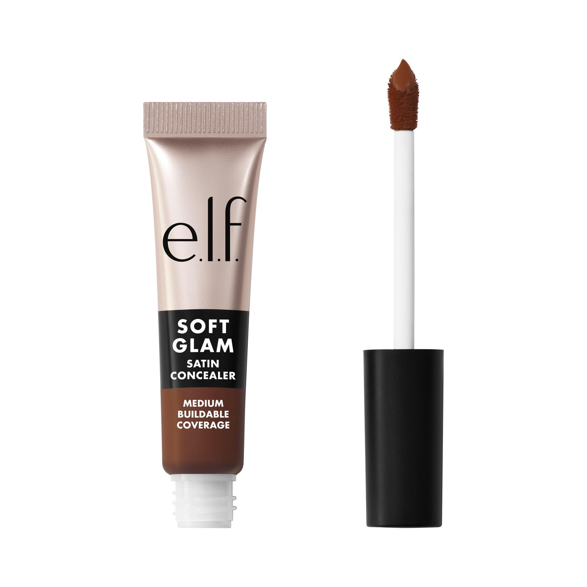 e.l.f. Soft Glam Satin Concealer, Medium Coverage For Blemishes & Under-Eye, Crease-Resistant, Long Lasting, Vegan & Cruelty-Free
