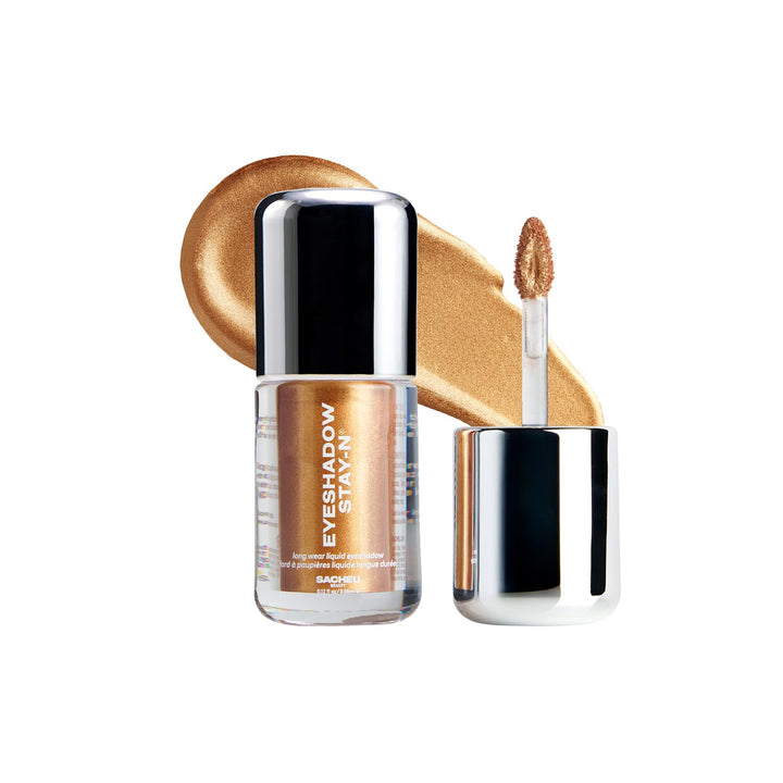 Sacheu Liquid Eyeshadow STAY-N, Buildable &amp; Blendable Creamy &amp; pigment-packed vegan formula, longwear, crease-proof, no fallout, infused with hyaluronic acid