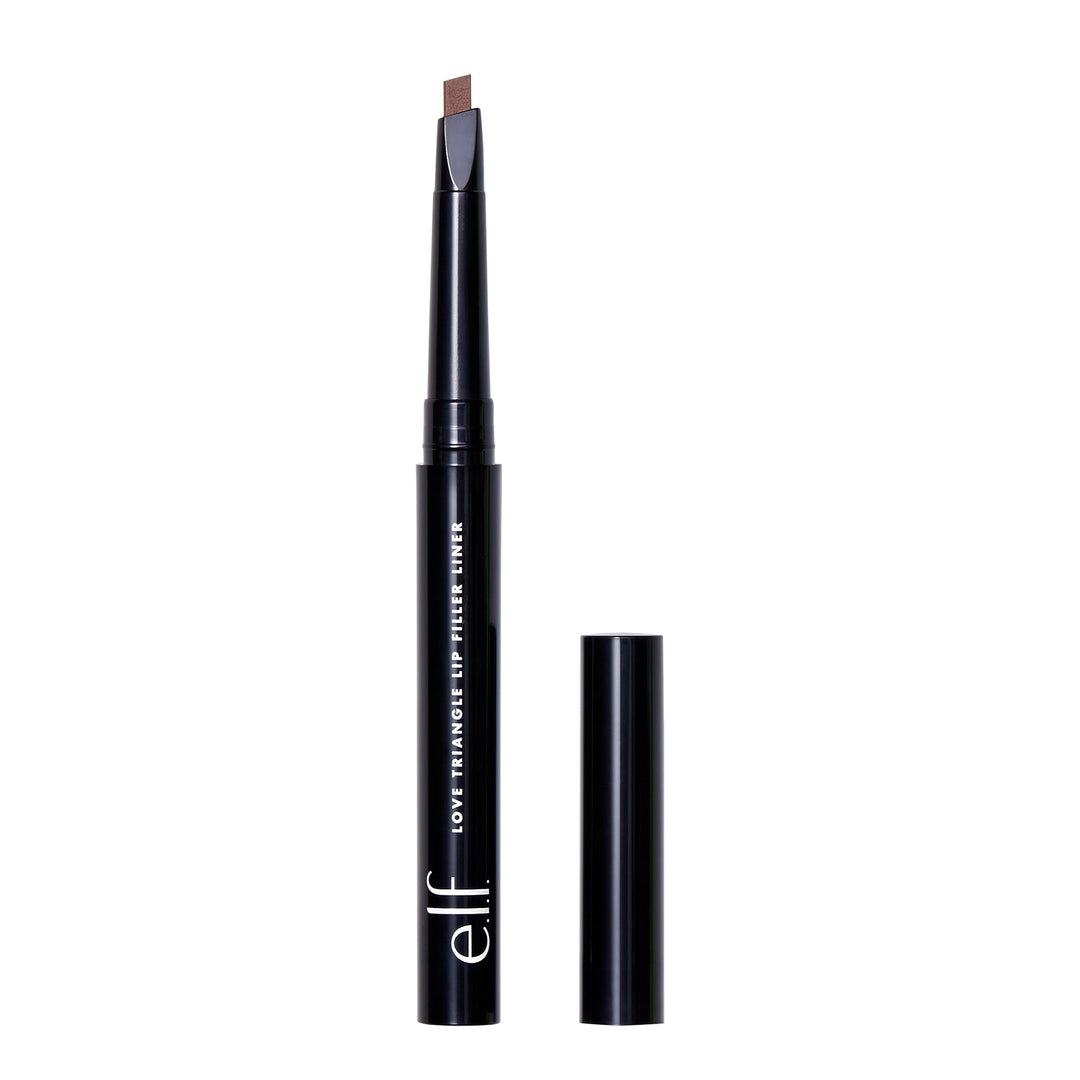 e.l.f. Love Triangle Lip Filler Liner, 2-in-1 Lipliner Pencil For Sculpting &amp; Filling, Long-Lasting Intense Color, Vegan &amp; Cruelty-Free