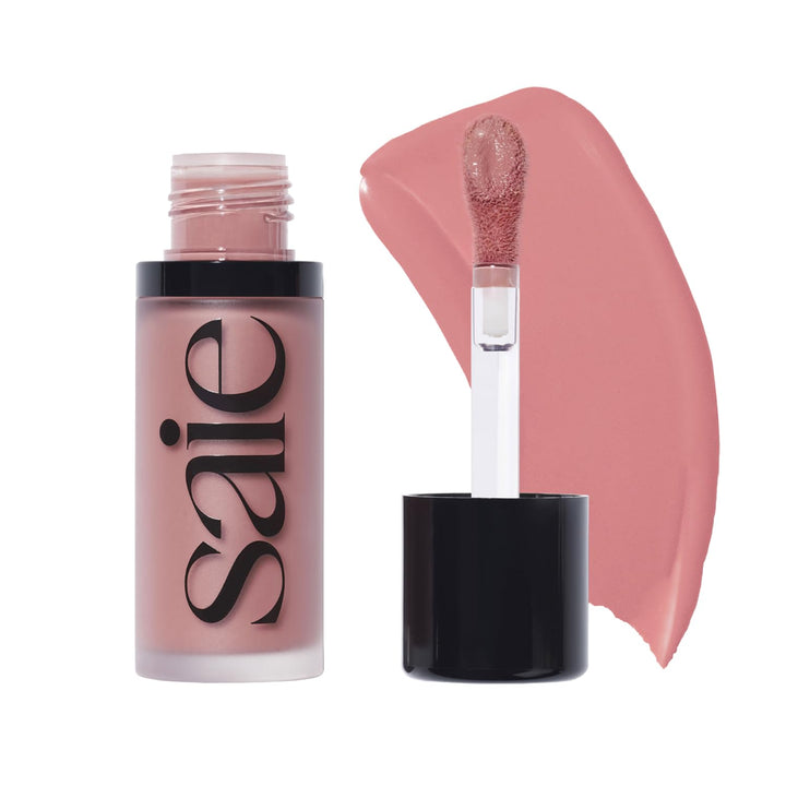 Saie Dew Liquid Blush for Cheeks - Hydrating Cream Blush Stick with a Blendable + Buildable Formula