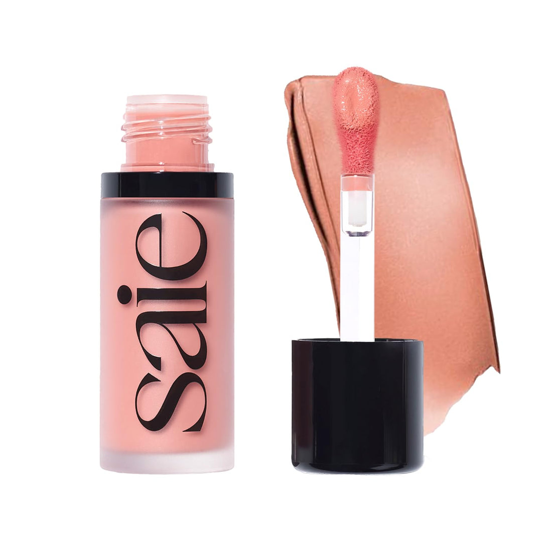 Saie Dew Liquid Blush for Cheeks - Hydrating Cream Blush Stick with a Blendable + Buildable Formula
