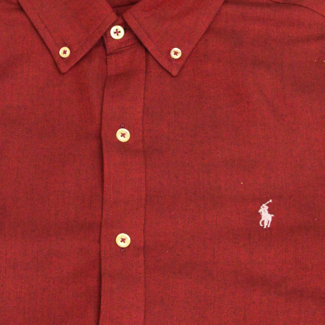 Polo Ralph Lauren Casual shirt slim fit - Dark Red