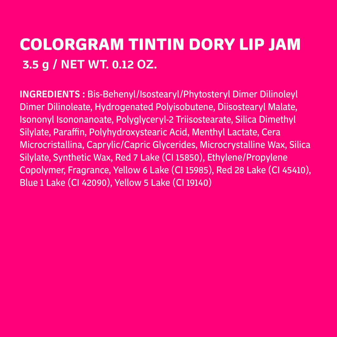 COLORGRAM TINTIN DORY LIP JAM