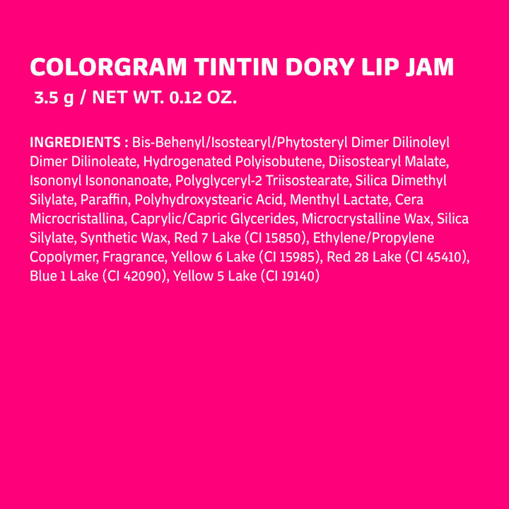 COLORGRAM TINTIN DORY LIP JAM