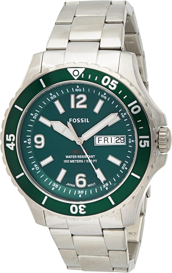 FOSSIL MENS FB - 02 STAINLESS STEEL WATCH - FS5690