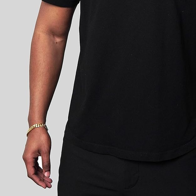 Invicta Bracelet for Men, Stainless Steel Curb Link Chain Jewelry, 8.5mm