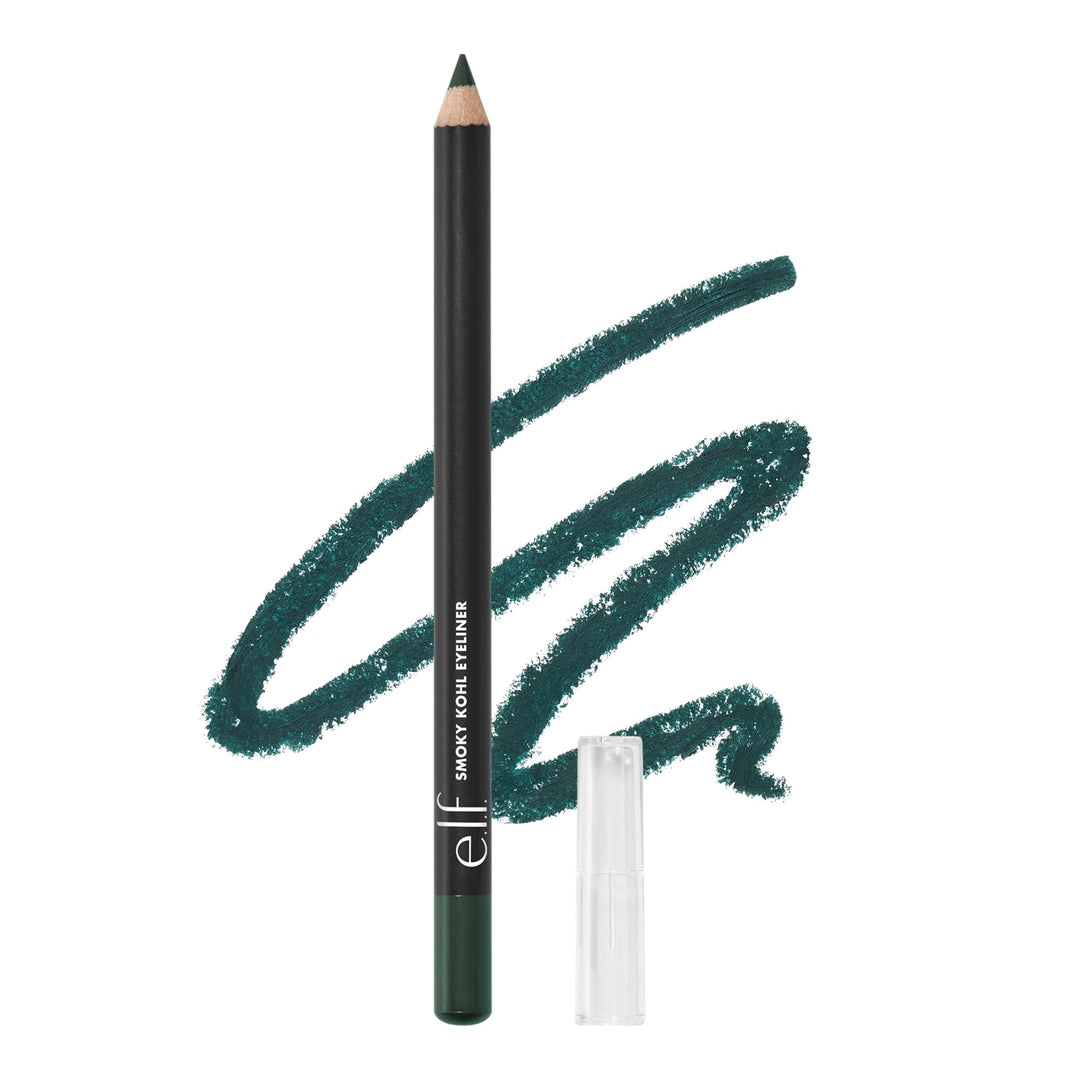 e.l.f. Smoky Kohl Eyeliner, Eye Pencil For Creating Long-Lasting, Bold, High-Pigmented Makeup Looks, Vegan &amp; Cruelty-Free