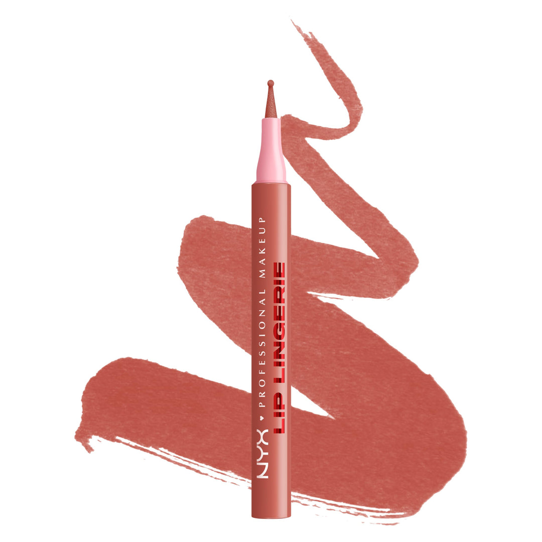 NYX PROFESSIONAL MAKEUP Lip Lingerie Liner Stain, Seamless Make Up with All-Day Color, Waterproof Lip Stain Finish - Up All Night
