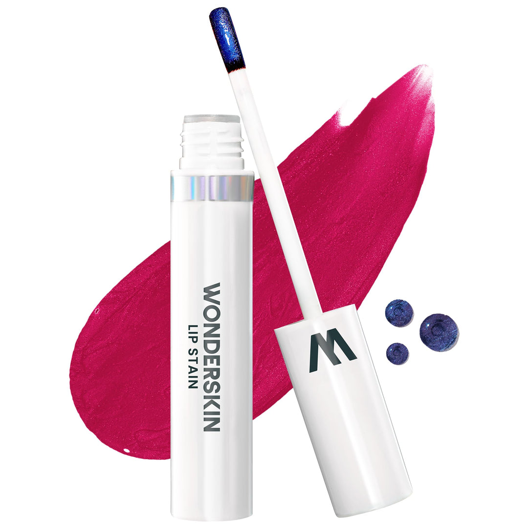 Wonderskin Wonder Blading All Day Lip Stain Peel Off Masque - Long Lasting, Waterproof and Transfer Proof Nude Lip Tint, Matte Finish Peel Off Lip Stain