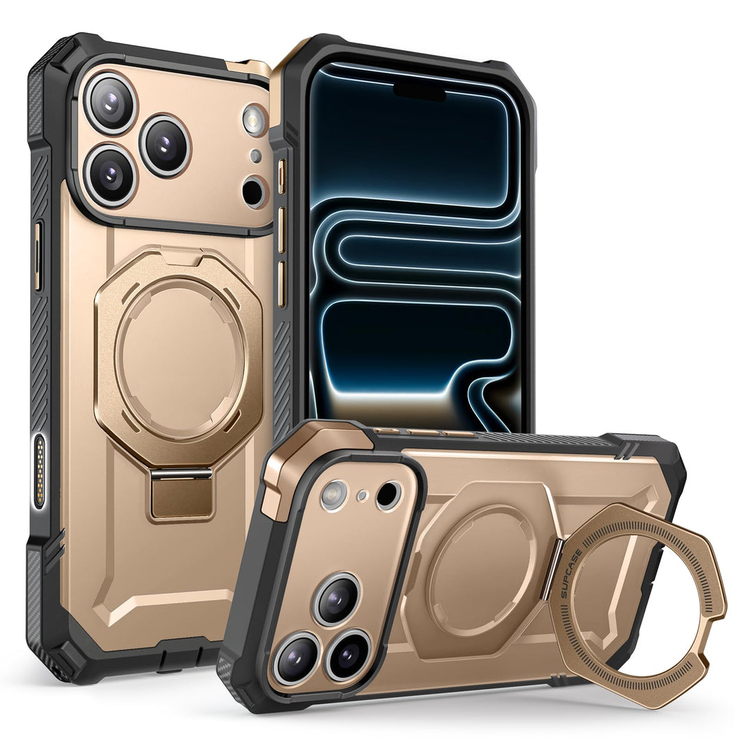 SUPCASE for iPhone 17 Pro Max Case with Kickstand (Unicorn Beetle Grip), [Camera Control Cover] [Compatible with MagSafe] [Military-Grade Drop Protection] Heavy Duty Magnetic Phone Case