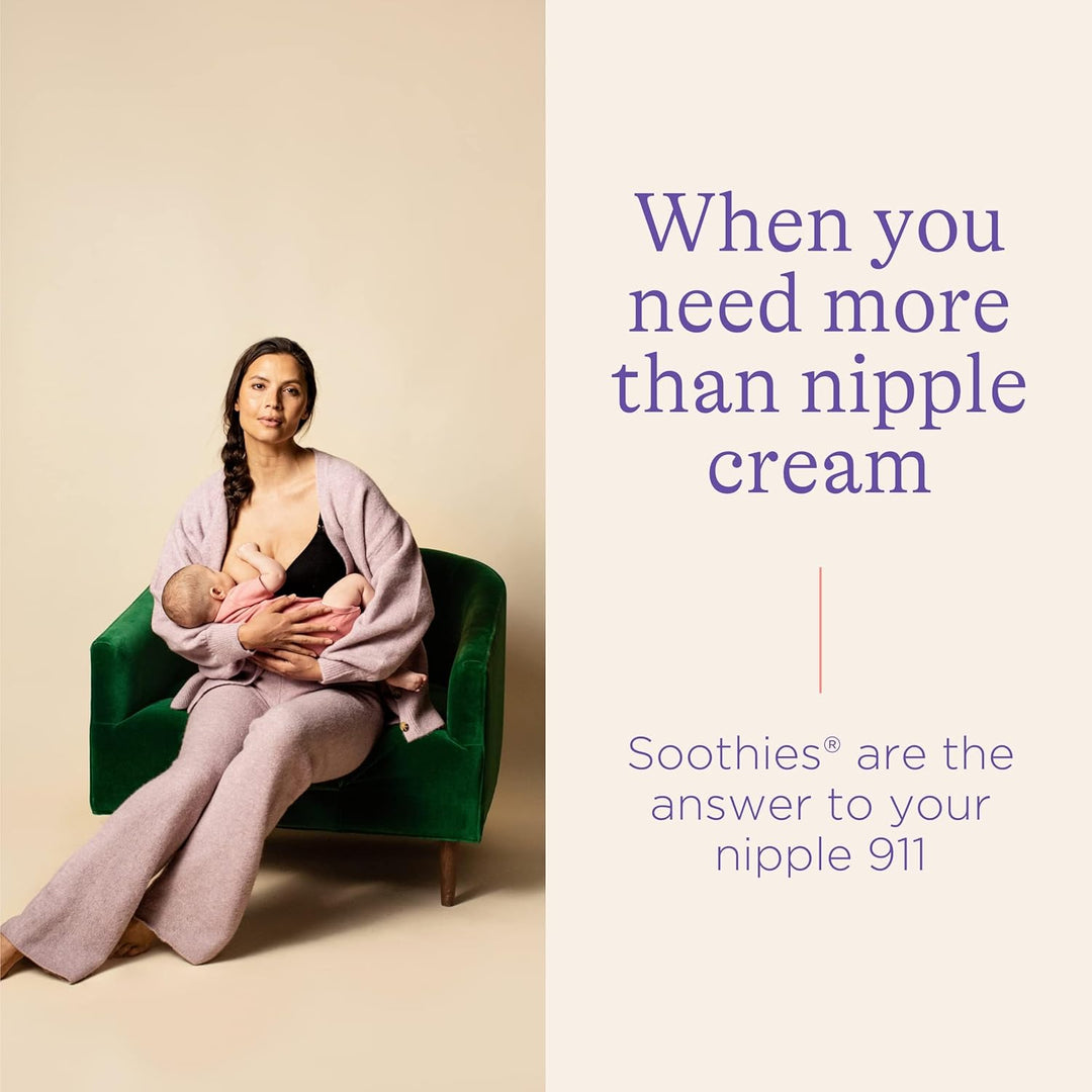 Lansinoh Soothies Cooling Gel Pads, 1 Count, Breastfeeding Essentials, Provides Cooling Relief for Sore Nipples