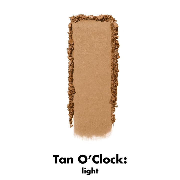 e.l.f. Primer-infused Bronzer, Long-Wear, Matte, Bold, Lightweight, Blends Easily, Contours Cheeks, All-Day Wear, 0.35 Oz