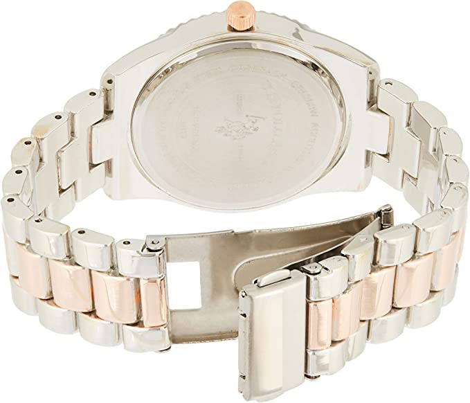 U.S. Polo Assn. Women's Quartz Metal and Alloy Casual Watch Model USC40263 - 3alababak