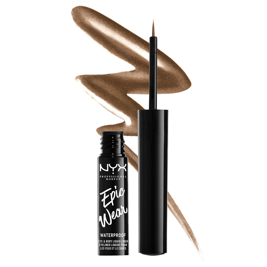 NYX PROFESSIONAL MAKEUP Epic Wear Liquid Liner, Long-Lasting Waterproof Eyeliner