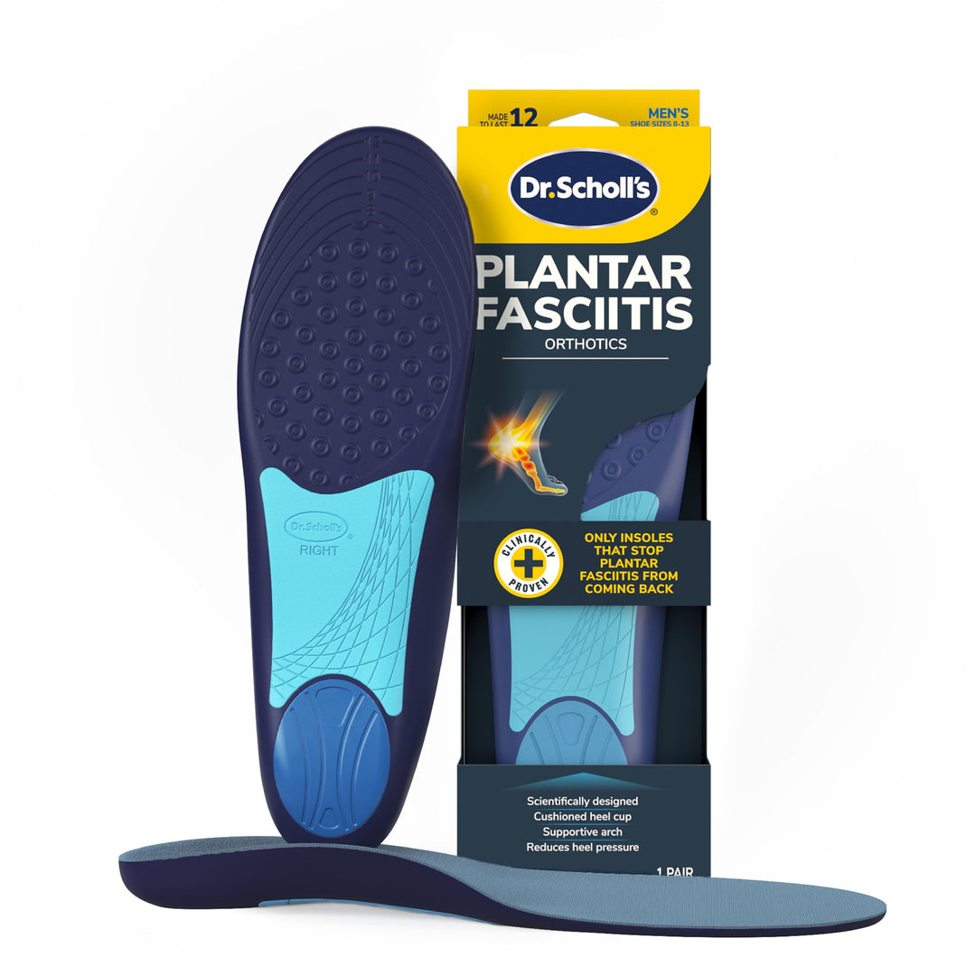 Dr. Scholl’s Plantar Fasciitis Pain Relief Orthotics, Clinically Proven Relief and Prevention of Plantar Fasciitis Pain