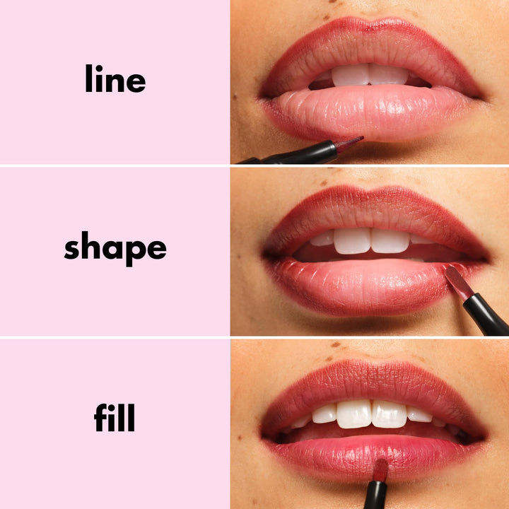 e.l.f. Main Stain Lip Marker, Lip Stain to Line, Define, Contour &amp; Fill for Long-Lasting &amp; Transfer-Resistant Color, Vegan &amp; Cruelty-Free 0.03 Fl Oz