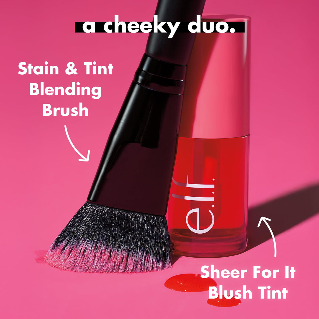 e.l.f. Sheer For It Blush Tint, Multi-Use, Long-Lasting Lip & Cheek Makeup, Creates A Natural Flush Finish, Vegan & Cruelty-Free