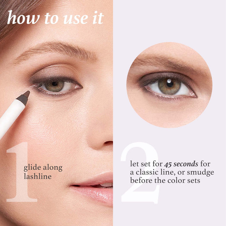 Julep When Pencil Met Gel Sharpenable Multi-Use Longwear Eyeliner Pencil - Transfer-Proof - High Performance Liner