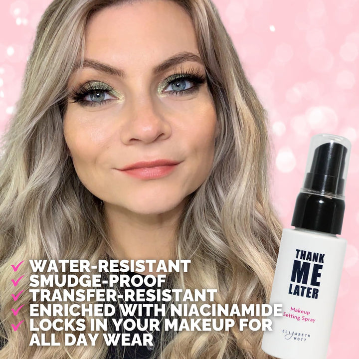 Elizabeth Mott Thank Me Later Glow Enhancer - Hydrating Face Primer &amp; Highlighter for Radiant Skin, Vegan &amp; Cruelty-Free, No Sulfates, Parabens, or Phthalates  - 30g