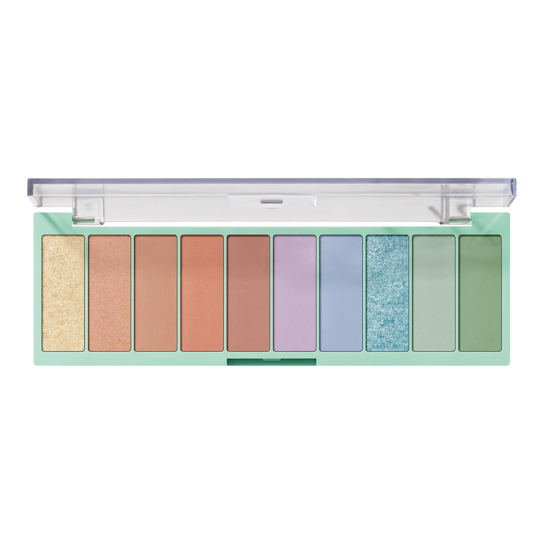 e.l.f. Perfect 10 Eyeshadow Palette, Ten Ultra-pigmented Neutral Shades, Blendable Formula, Vegan & Cruelty-free