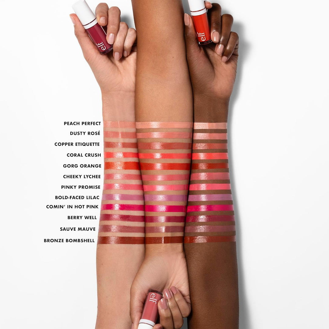 e.l.f. Camo Liquid Blush, Long-lasting Liquid Blush For High-pigment Color, Creates A Soft, Dewy Finish, Vegan & Cruelty-free
