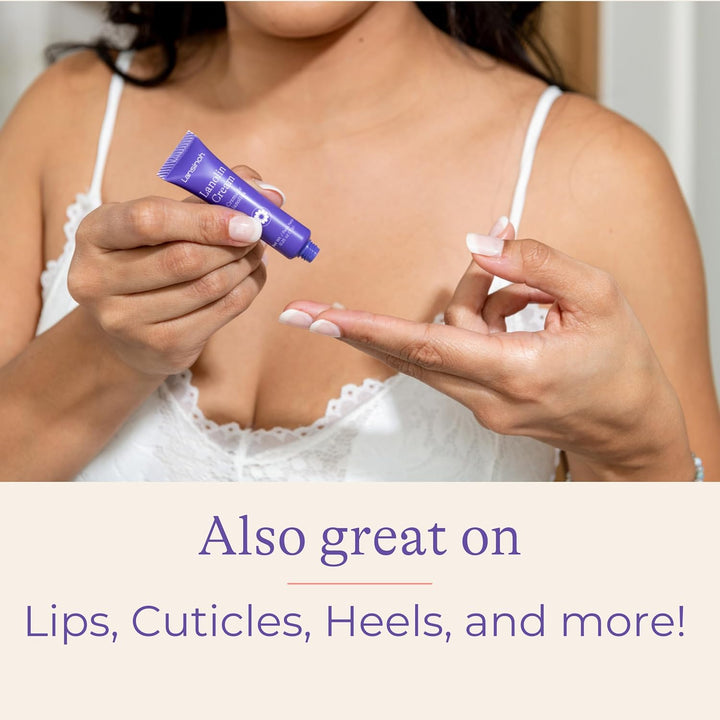 Lansinoh Lanolin Nipple Cream Safe for Breastfeeding Baby, Breastfeeding Essentials, 3 Mini Tubes, Each 0.25 Ounces