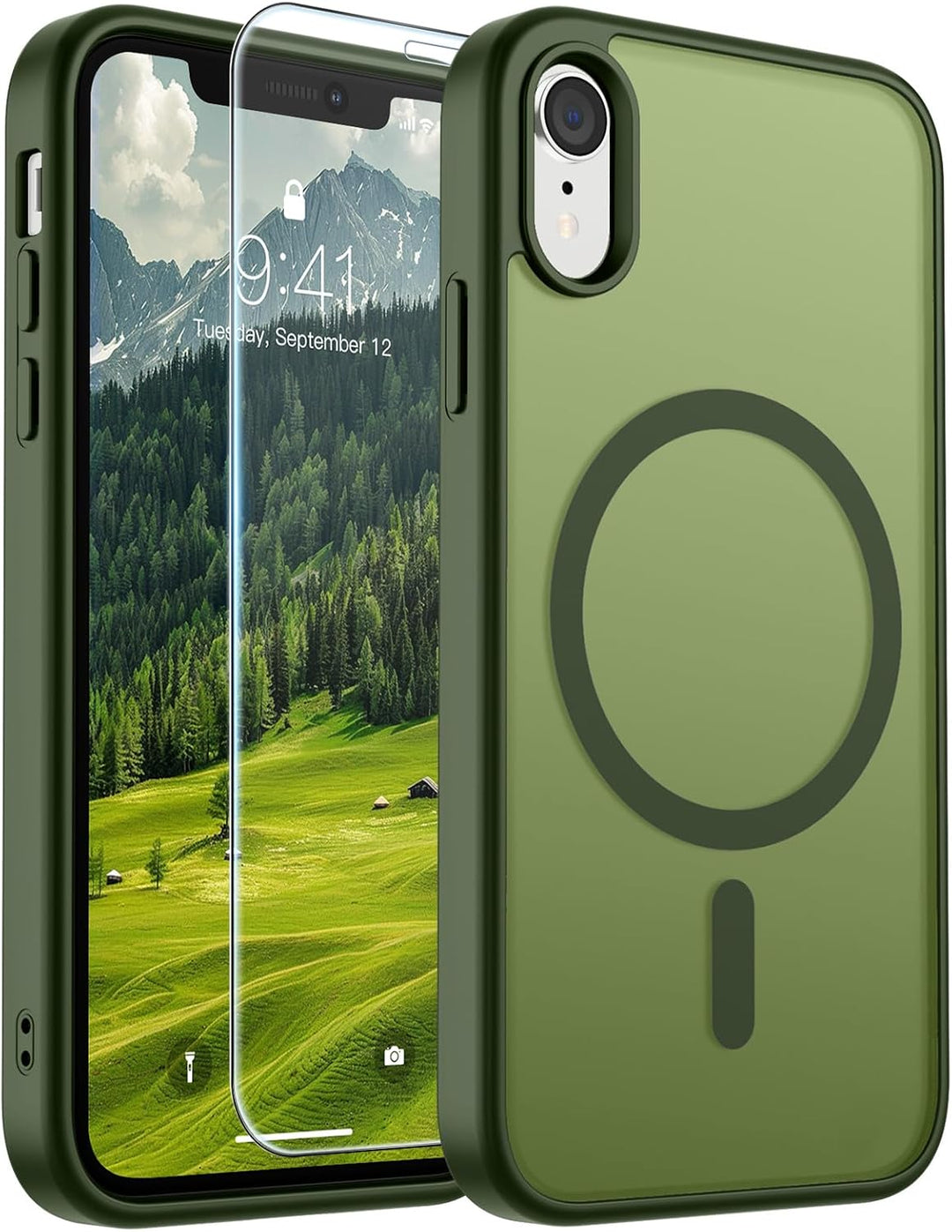 جراب SUPFINE مغناطيسي لهاتف iPhone 18 Pro Max / 17 Pro Max متوافق مع MagSafe، غطاء للتحكم في الكاميرا، غطاء سيليكون فاخر مقاوم للصدمات والسقوط لهاتف 18 Pro Max