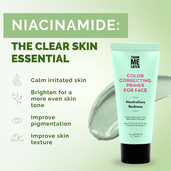 Elizabeth Mott Thank Me Later Glow Enhancer - Hydrating Face Primer &amp; Highlighter for Radiant Skin, Vegan &amp; Cruelty-Free, No Sulfates, Parabens, or Phthalates  - 30g