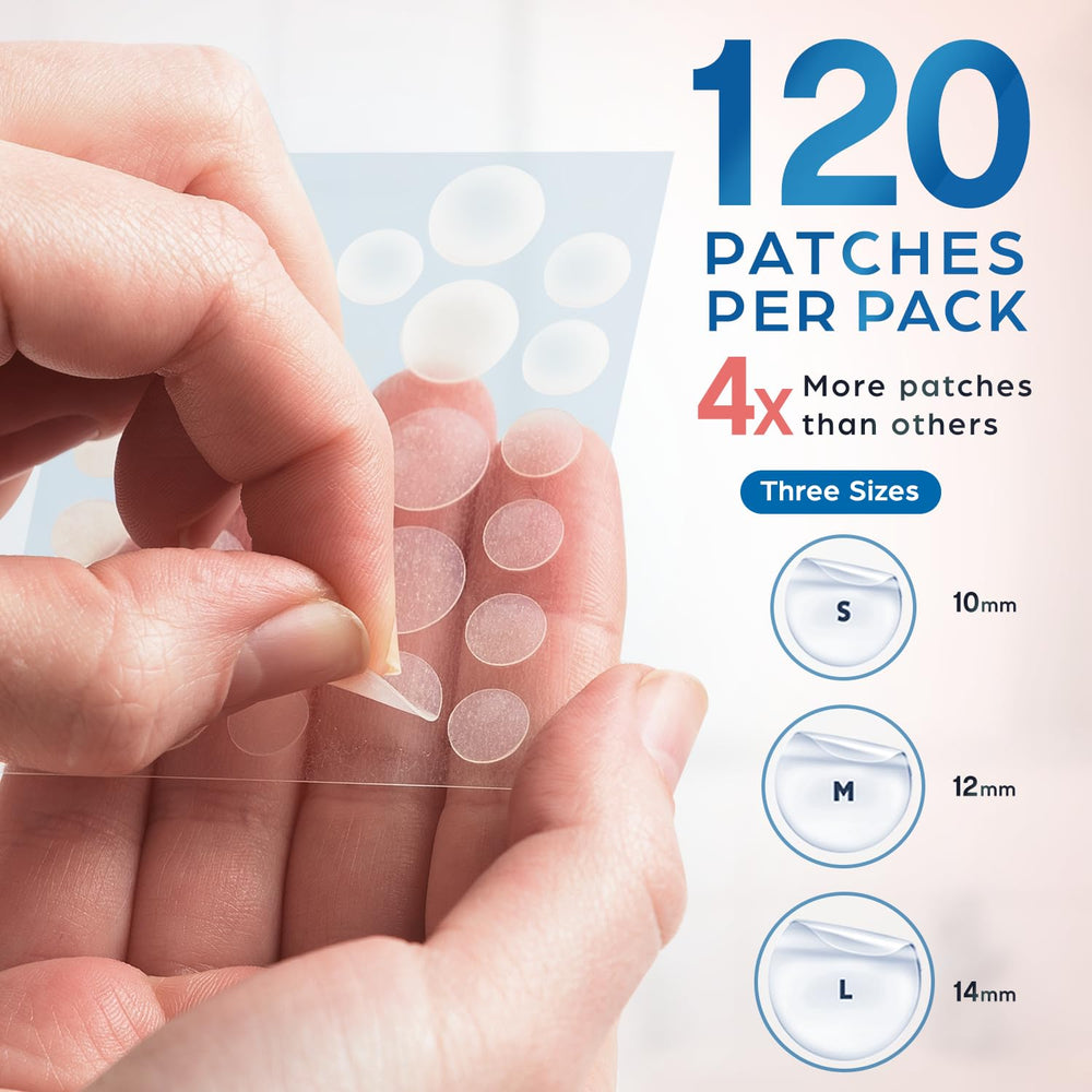 KEYCONCEPTS Pimple Patches for Face Hydrocolloid Patch with Tea Tree Oil - 120 Patches - 3alababak
