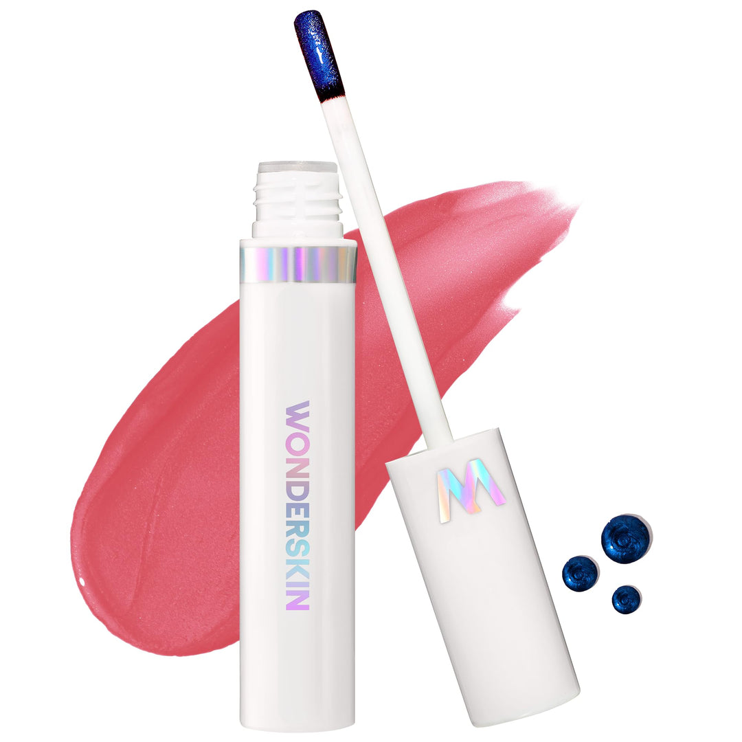 Wonderskin Wonder Blading All Day Lip Stain Peel Off Masque - Long Lasting, Waterproof and Transfer Proof Nude Lip Tint, Matte Finish Peel Off Lip Stain