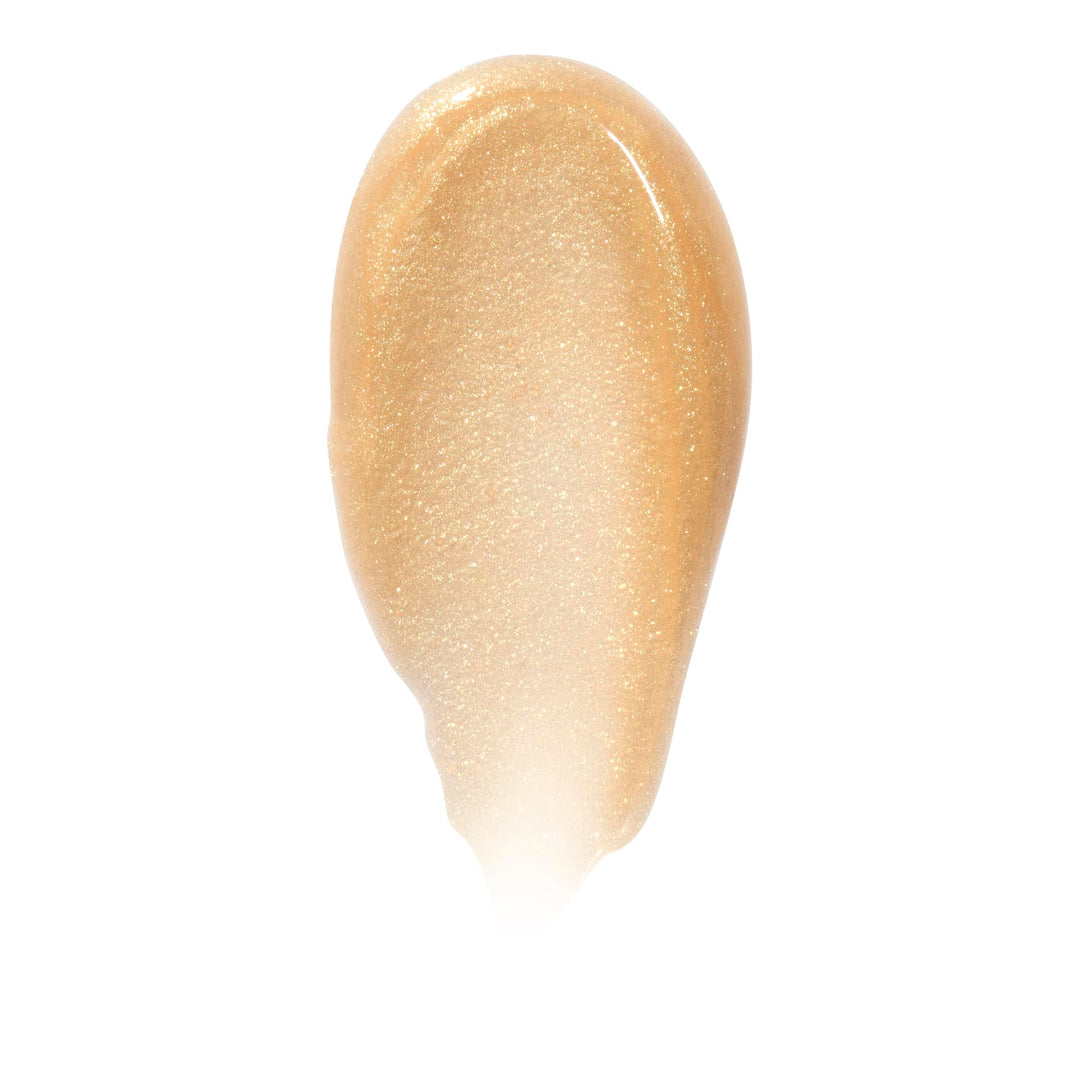 e.l.f. Glow Reviver Lip Oil, Nourishing and Hydrating with High-Shine Glimmer Finish & Sheer Wash Of Color, Minty Scent, Non-Sticky, Vegan & Cruelty-free