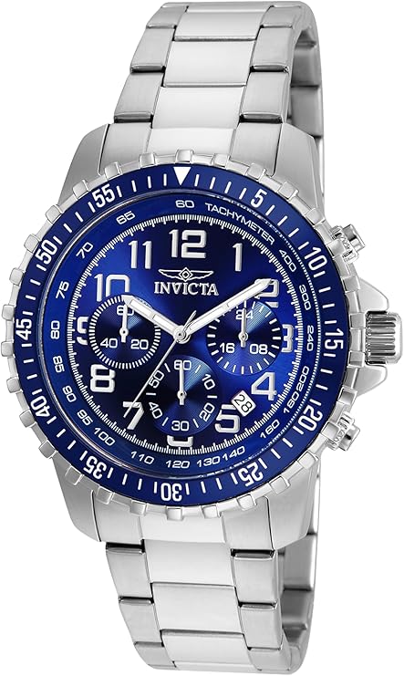 Invicta Men's 6621 Invicta II Chronograph Black Dial Two-Tone Stainless Steel Watch