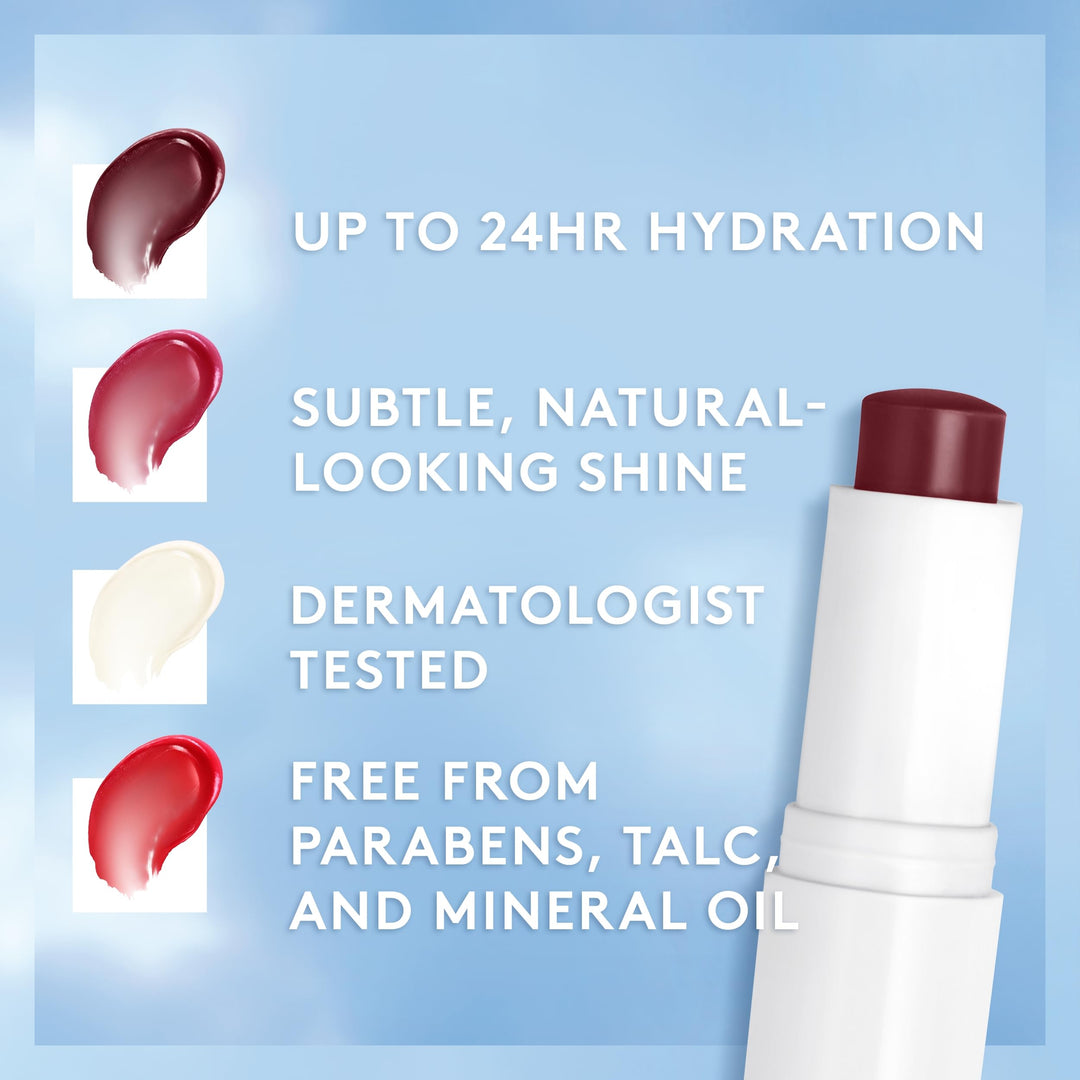 CoverGirl Clean Fresh Tinted Lip Balm, Vegan Formula, Hydrating, Natural Finish
