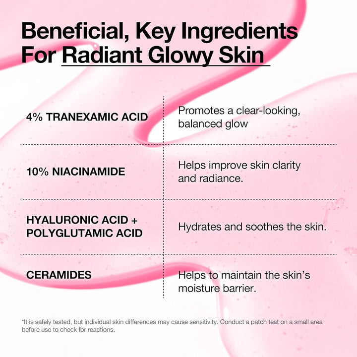 Anua Niacinamide 10 + TXA 4 Serum, Dark Spot Care, Hyaluronic Acid, Tranexamic Acid, Lightweight &amp; Hydrating All-in-One Daily Facial Serum for Glass Skin, Korean Skincare, 1.01 fl.oz