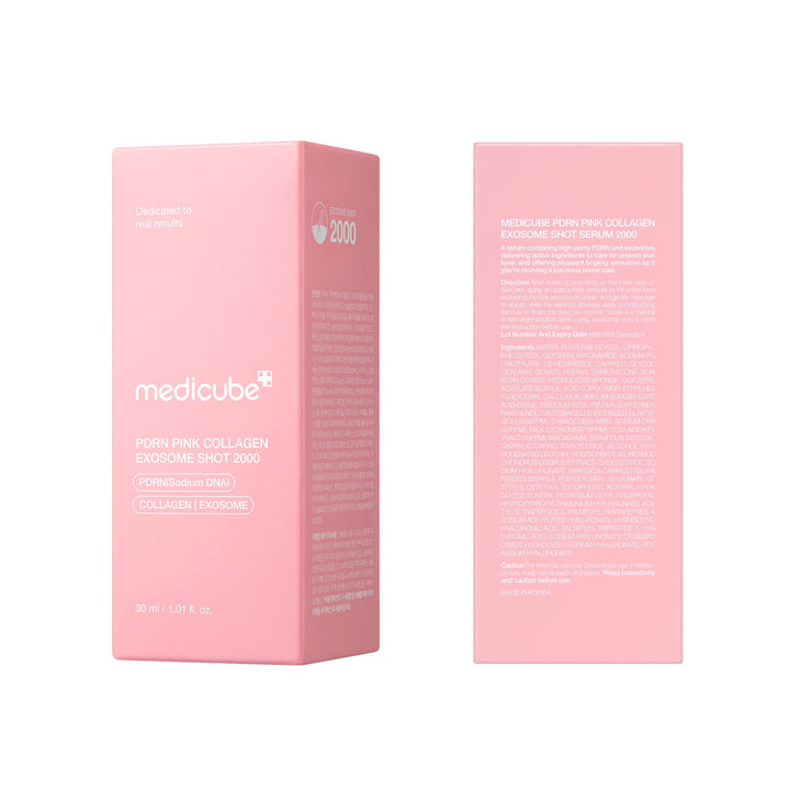 Medicube Exosome Shot Spicule Facial Serum |AHA+BHA+PHA |  Korean Skincare 30 ml