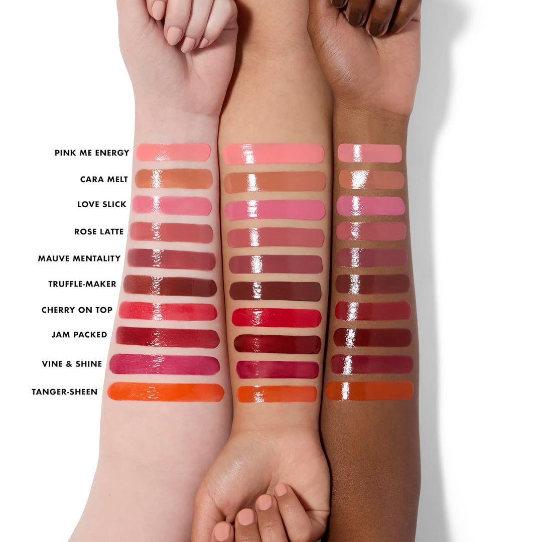 e.l.f. Glow Reviver Slipstick, Tinted Lip Oil Stick, Non-Sticky & Hydrating For A Soft-Shine Finish, Vegan & Cruelty-Free