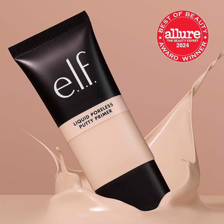 e.l.f. Liquid Poreless Putty Primer, Lightweight Face Primer For Long-lasting Makeup Wear, Creates A Smooth Complexion, Vegan &amp; Cruelty-free