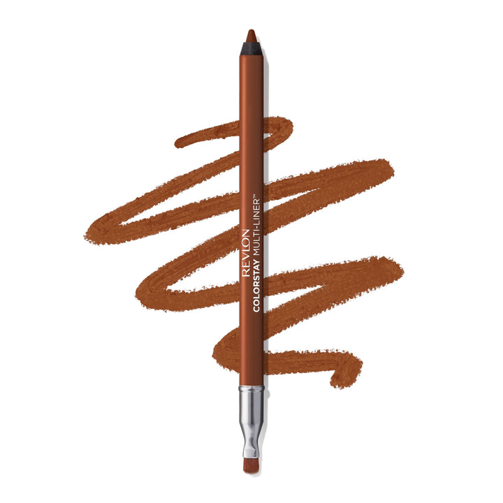 Revlon ColorStay Multi-Liner for Lips, Eyes &amp; Face | Creamy multi-use liner for lips, eyes &amp; face. Precision brush for easy blending. Glides on without tugging.