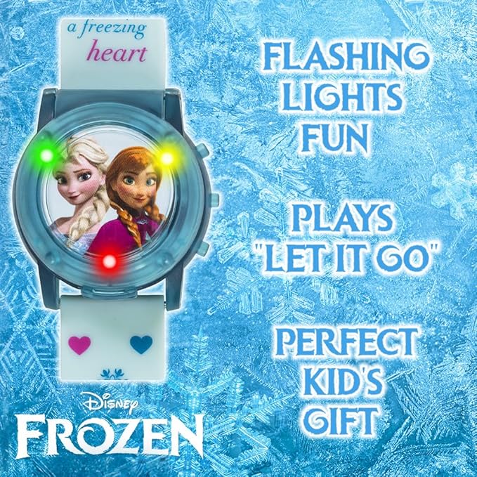 Disney Kids' FZN3821SR Digital Display Analog Quartz Blue Watch