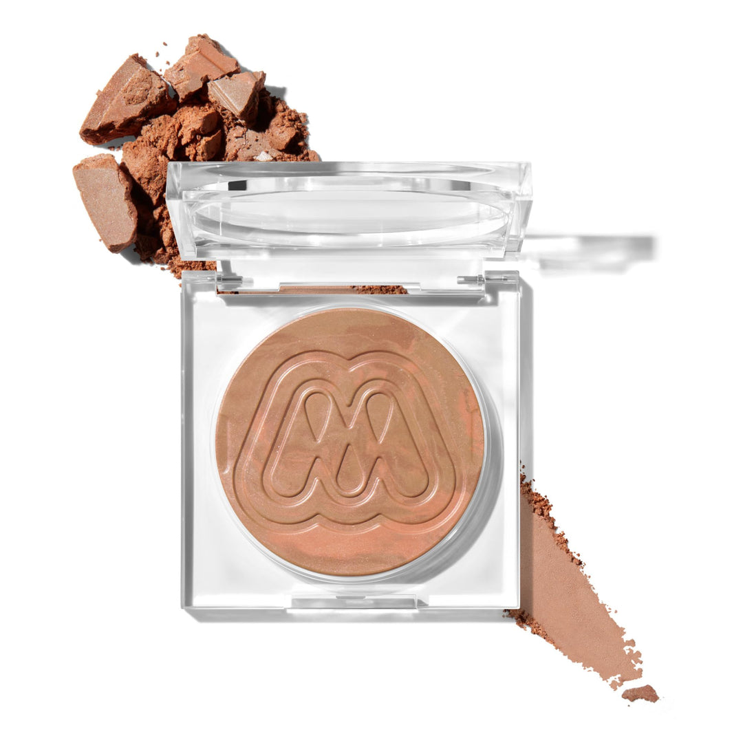 Morphe Cloudlight Soft Glow Veil Finishing Powder - Sheer, Weightless Pressed Face Powder with Light-Reflecting Glow - Makeup Setting Formula for Radiant, Complexion Finish