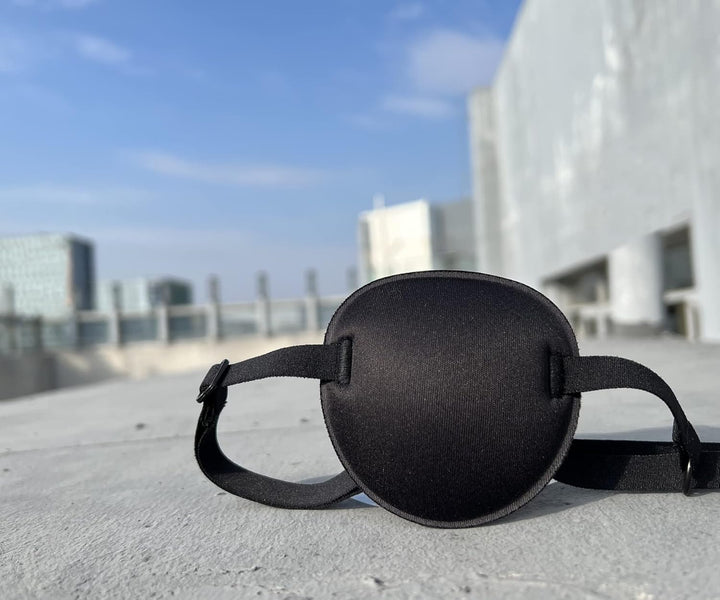 لاصقات عين من ثيسيري، 3 قطع، لاصقات عين قابلة للتعديل، لاصقات عين طبية، لاصقات عين للعين الكسولة أو الغمش للعين اليسرى أو اليمنى، لون أسود