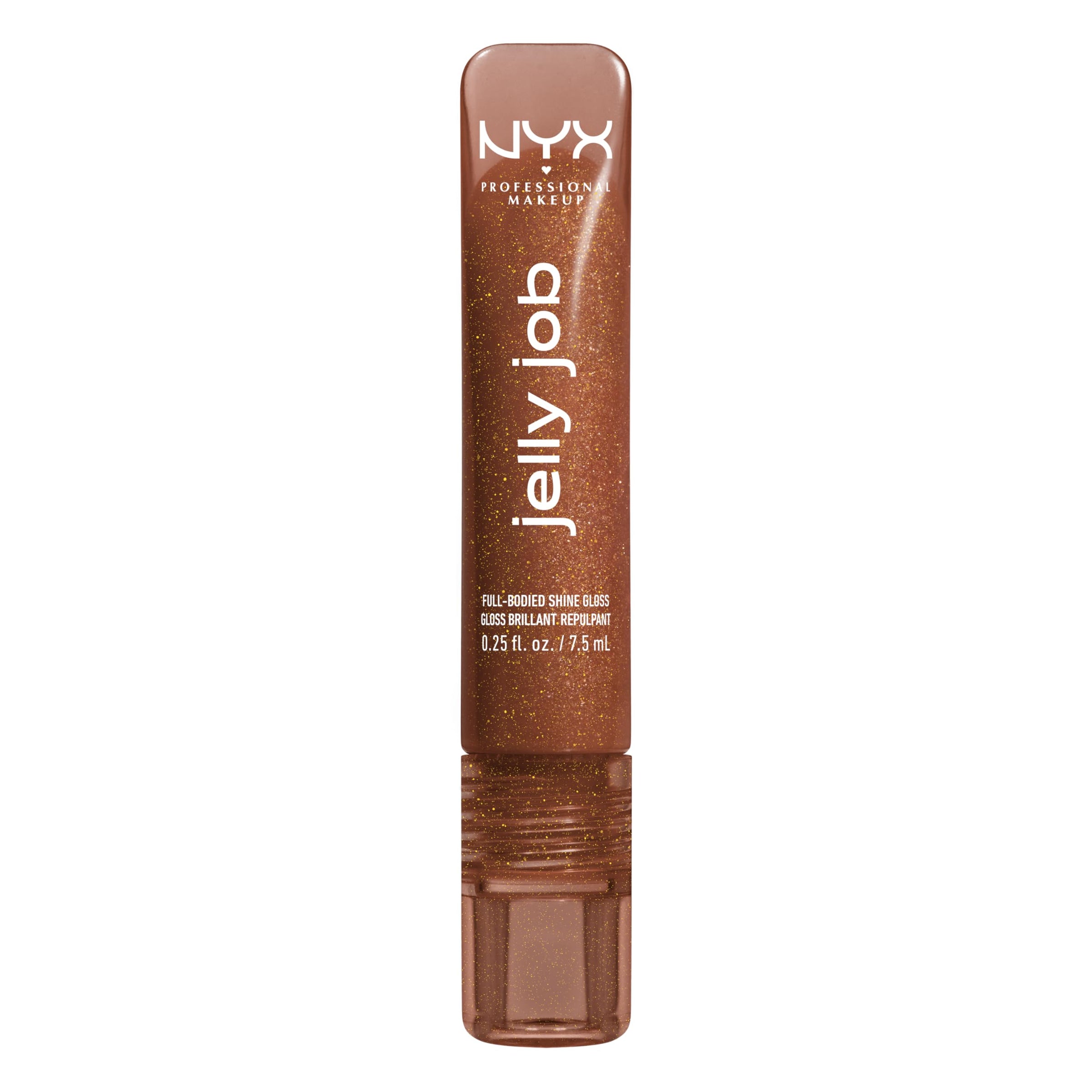 NYX PROFESSIONAL MAKEUP Jelly Job Lip Gloss, Lip Tint Gloss with Full-Bodied, Smoothing, and Hyper-Glossy Shine