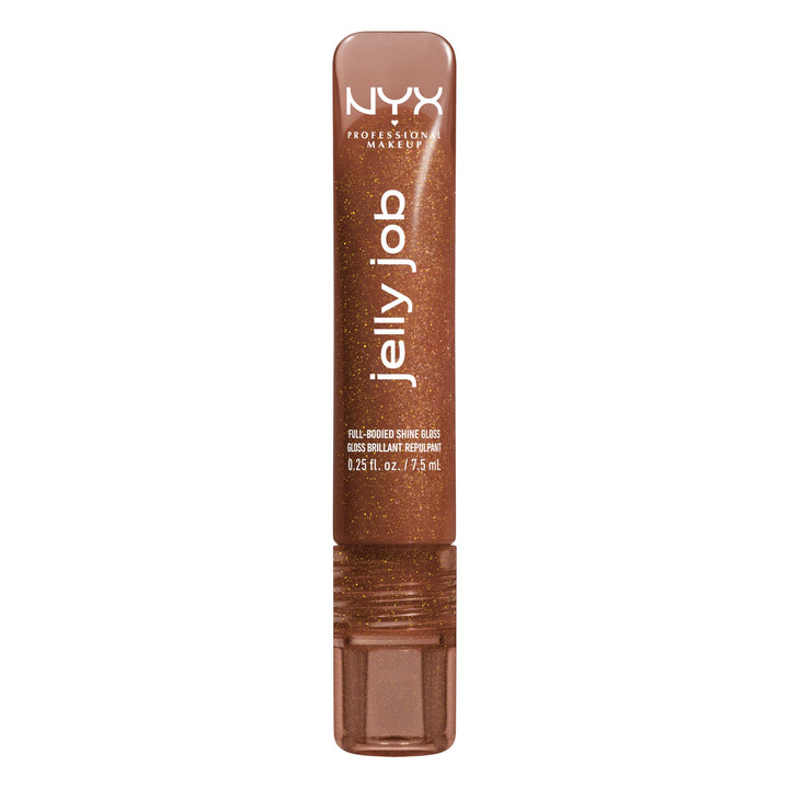 NYX PROFESSIONAL MAKEUP Jelly Job Lip Gloss, Lip Tint Gloss with Full-Bodied, Smoothing, and Hyper-Glossy Shine