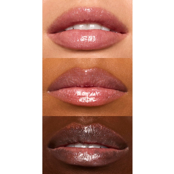e.l.f. Glow Reviver Lip Oil, Nourishing and Hydrating with High-Shine Glimmer Finish & Sheer Wash Of Color, Minty Scent, Non-Sticky, Vegan & Cruelty-free