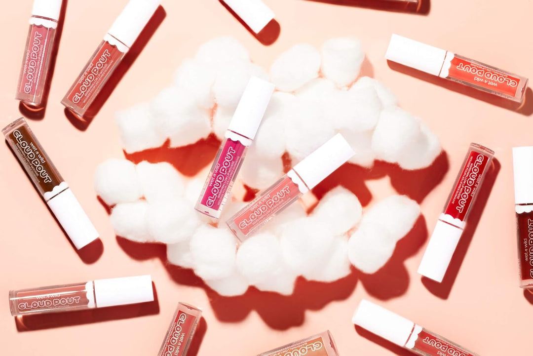 wet n wild Lip Cream Cloud Pout w/Marshmallow | Argan Oil | Vitamin E | Marshmallow Flavored