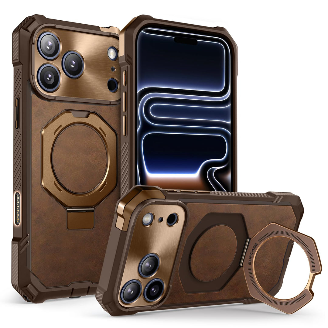 SUPCASE for iPhone 17 Pro Max Case with Kickstand (Unicorn Beetle Grip), [Camera Control Cover] [Compatible with MagSafe] [Military-Grade Drop Protection] Heavy Duty Magnetic Phone Case