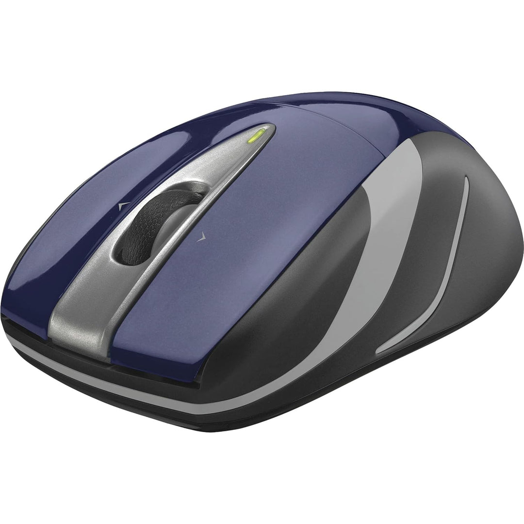 Logitech M525 Wireless Mouse – Long 3 Year Battery Life, Ergonomic Shape Navy/Gray