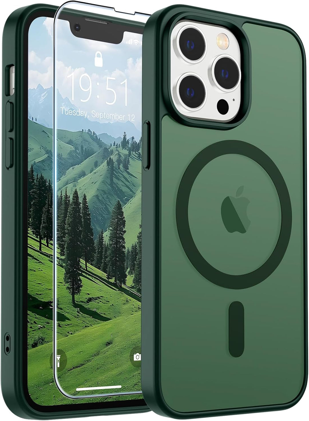 جراب SUPFINE مغناطيسي لهاتف iPhone 18 Pro Max / 17 Pro Max متوافق مع MagSafe، غطاء للتحكم في الكاميرا، غطاء سيليكون فاخر مقاوم للصدمات والسقوط لهاتف 18 Pro Max